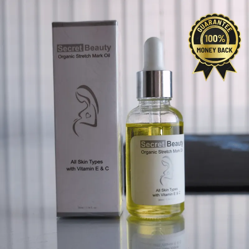 Secret Beauty Organic স্ট্রেচ মার্ক অয়েল
